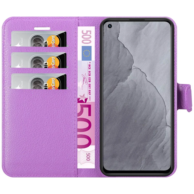 Cadorabo Hülle kompatibel mit Realme GT Master Schutzhülle mit Magnetverschluss, Standfunktion und Kartenfach