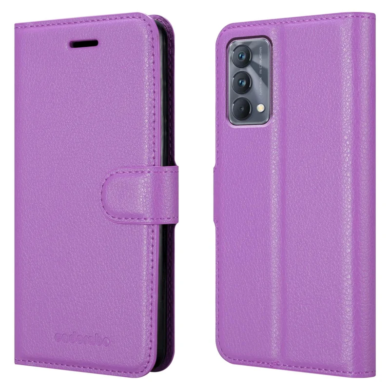 Cadorabo Hülle kompatibel mit Realme GT Master Schutzhülle mit Magnetverschluss, Standfunktion und Kartenfach