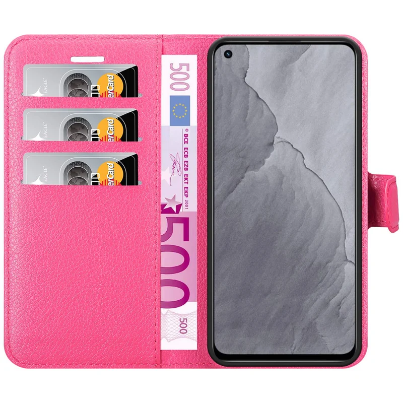 Cadorabo Hülle kompatibel mit Realme GT Master Schutzhülle mit Magnetverschluss, Standfunktion und Kartenfach