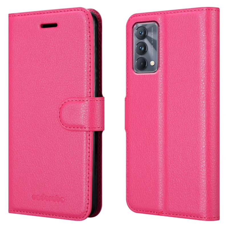 Cadorabo Hülle kompatibel mit Realme GT Master Schutzhülle mit Magnetverschluss, Standfunktion und Kartenfach