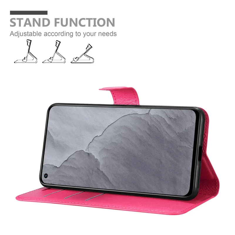 Cadorabo Hülle kompatibel mit Realme GT Master Schutzhülle mit Magnetverschluss, Standfunktion und Kartenfach