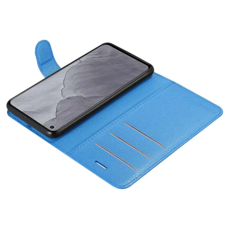 Cadorabo Hülle kompatibel mit Realme GT Master Schutzhülle mit Magnetverschluss, Standfunktion und Kartenfach