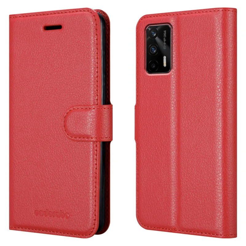 Cadorabo Hülle kompatibel mit Realme GT / GT Neo 2T / Q3 PRO Schutzhülle mit Magnetverschluss, Standfunktion und Kartenfach
