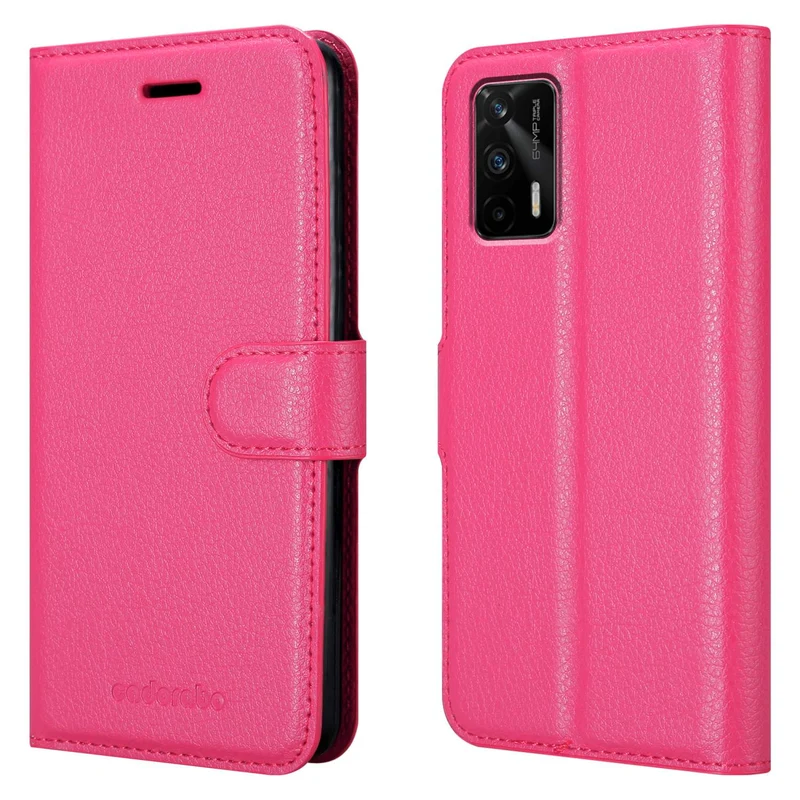 Cadorabo Hülle kompatibel mit Realme GT / GT Neo 2T / Q3 PRO Schutzhülle mit Magnetverschluss, Standfunktion und Kartenfach