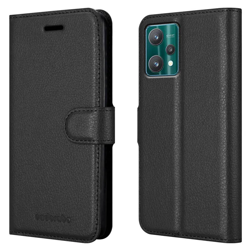 Cadorabo Hülle kompatibel mit Realme 9 5G / 9 PRO / V25 / Q5 / OnePlus Nord CE 2 LITE 5G Schutzhülle mit Magnetverschluss, Standfunktion und Kartenfach