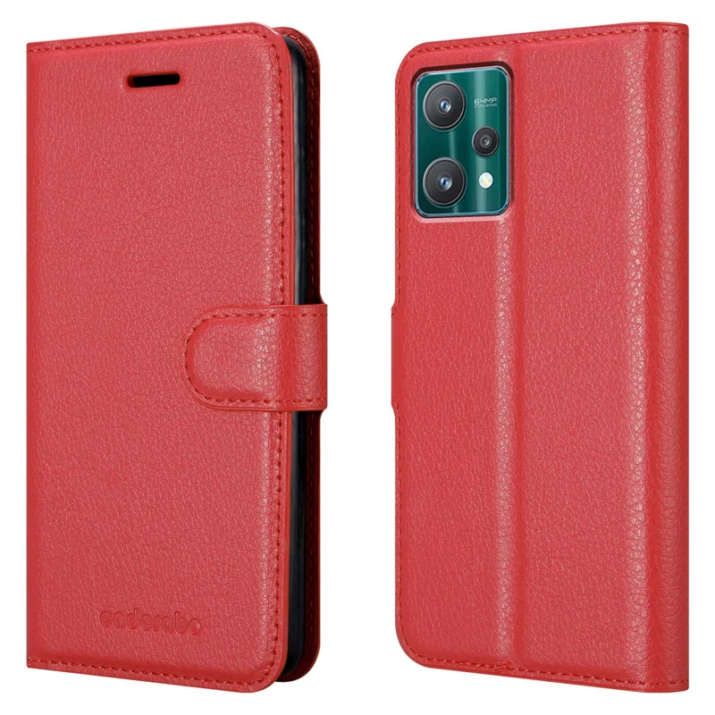 Cadorabo Hülle kompatibel mit Realme 9 5G / 9 PRO / V25 / Q5 / OnePlus Nord CE 2 LITE 5G Schutzhülle mit Magnetverschluss, Standfunktion und Kartenfach