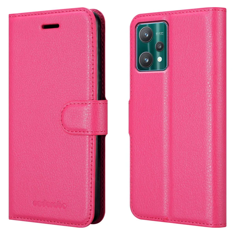 Cadorabo Hülle kompatibel mit Realme 9 5G / 9 PRO / V25 / Q5 / OnePlus Nord CE 2 LITE 5G Schutzhülle mit Magnetverschluss, Standfunktion und Kartenfach