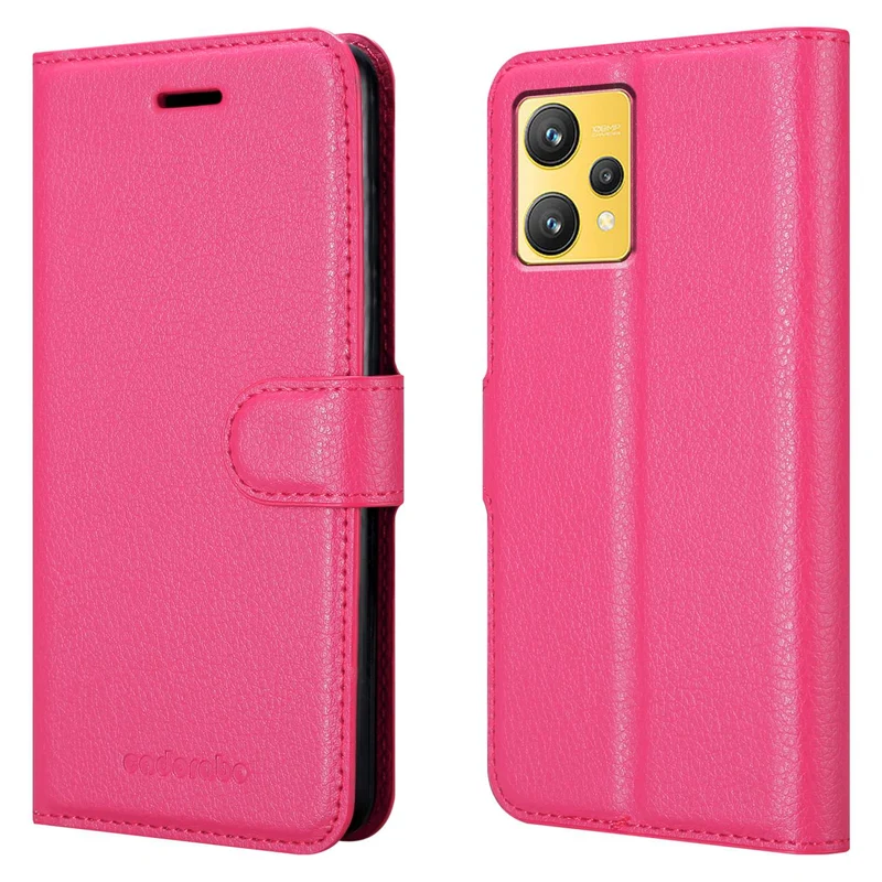 Cadorabo Hülle kompatibel mit Realme 9 4G / 9 PRO+ Schutzhülle mit Magnetverschluss, Standfunktion und Kartenfach