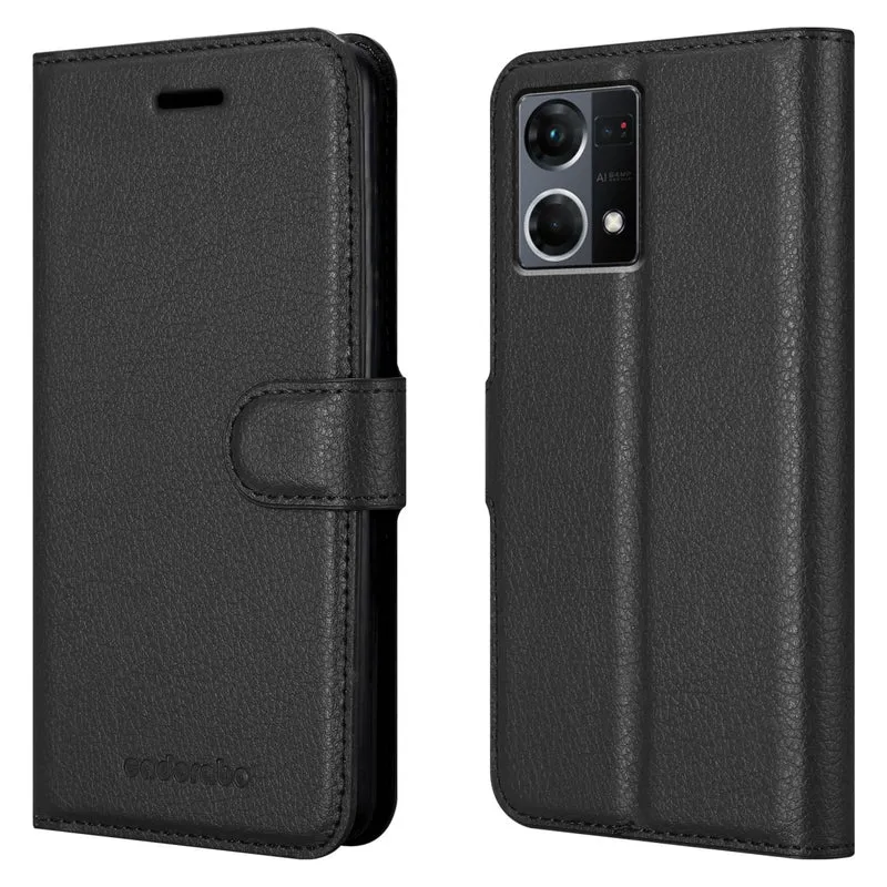 Cadorabo Hülle kompatibel mit Realme 7 5G Schutzhülle mit Magnetverschluss, Standfunktion und Kartenfach