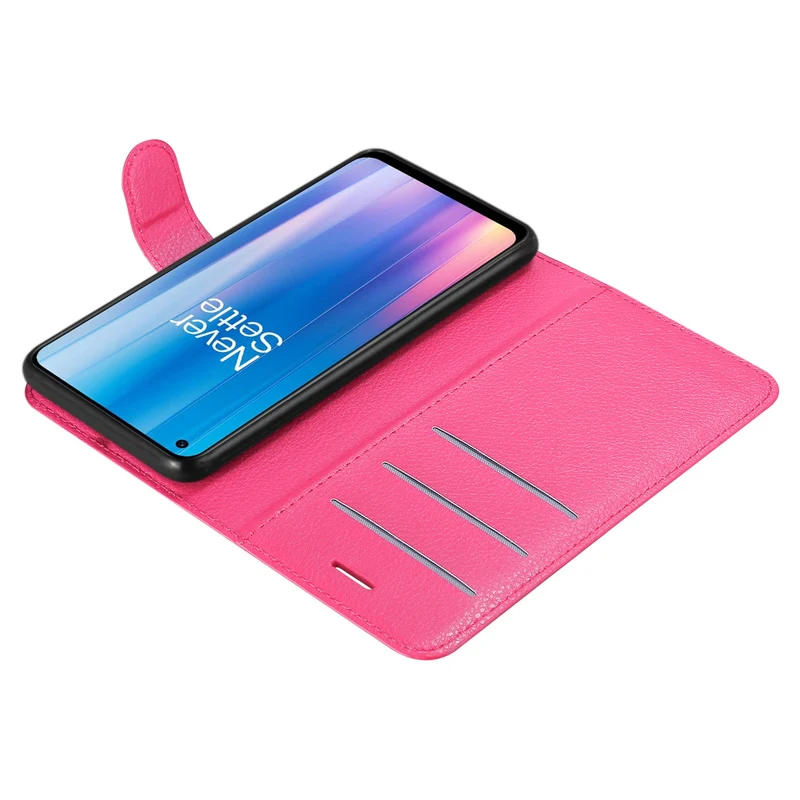 Cadorabo Hülle kompatibel mit OnePlus Nord CE 2 5G Schutzhülle mit Magnetverschluss, Standfunktion und Kartenfach