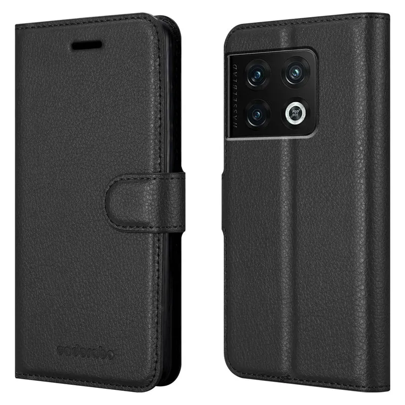 Cadorabo Hülle kompatibel mit OnePlus 10 PRO 5G Schutzhülle mit Magnetverschluss, Standfunktion und Kartenfach