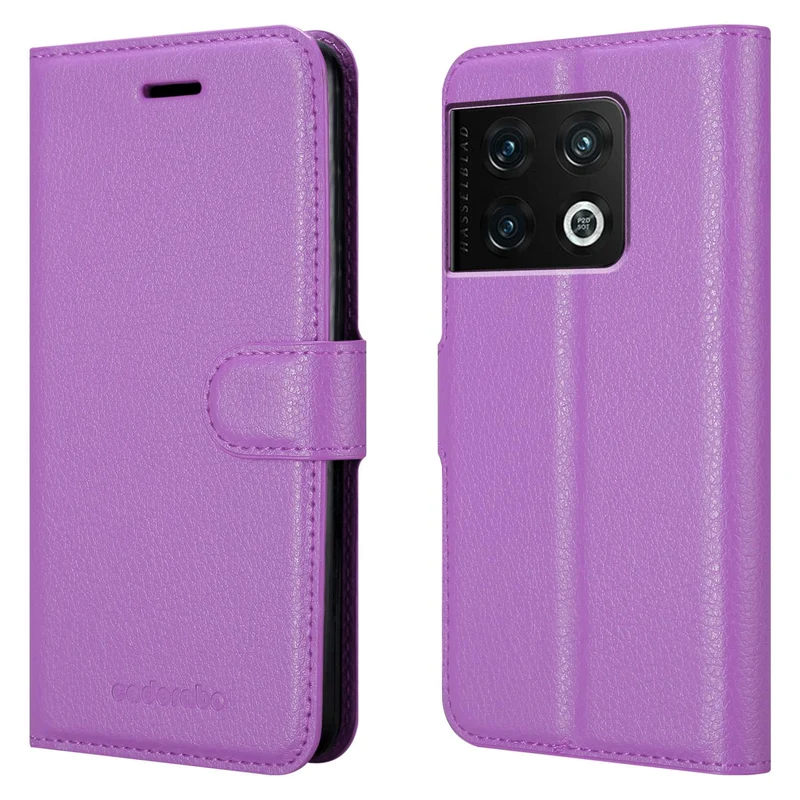Cadorabo Hülle kompatibel mit OnePlus 10 PRO 5G Schutzhülle mit Magnetverschluss, Standfunktion und Kartenfach