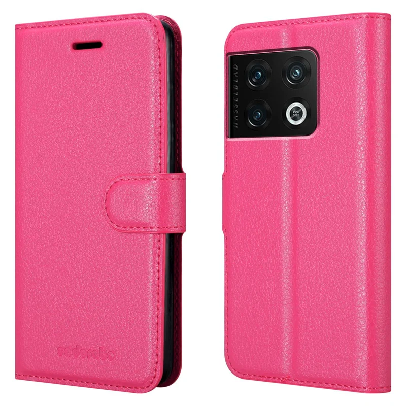 Cadorabo Hülle kompatibel mit OnePlus 10 PRO 5G Schutzhülle mit Magnetverschluss, Standfunktion und Kartenfach