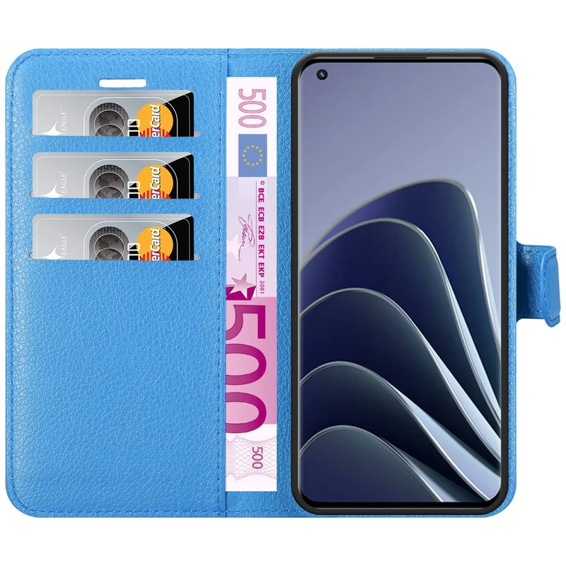 Cadorabo Hülle kompatibel mit OnePlus 10 PRO 5G Schutzhülle mit Magnetverschluss, Standfunktion und Kartenfach
