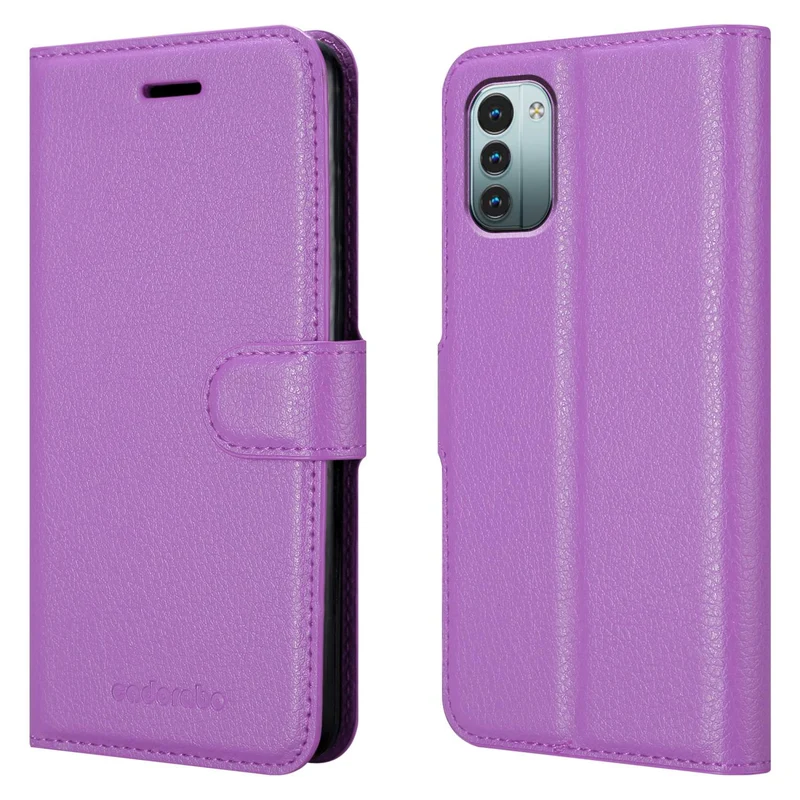 Cadorabo Hülle kompatibel mit Nokia G11 / G21 Schutzhülle mit Magnetverschluss, Standfunktion und Kartenfach