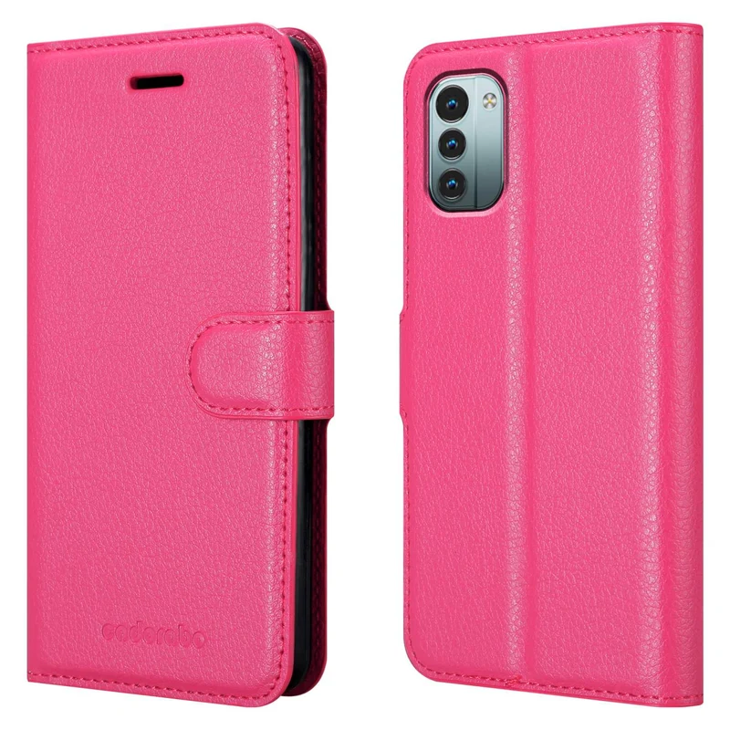 Cadorabo Hülle kompatibel mit Nokia G11 / G21 Schutzhülle mit Magnetverschluss, Standfunktion und Kartenfach