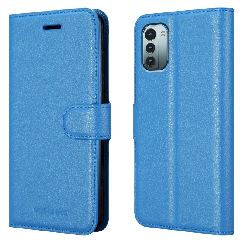 Cadorabo Hülle kompatibel mit Nokia G11 / G21 Schutzhülle mit Magnetverschluss, Standfunktion und Kartenfach