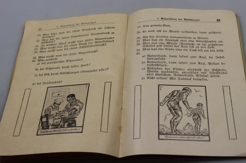 DRK-Taschenhandbuch – 1934