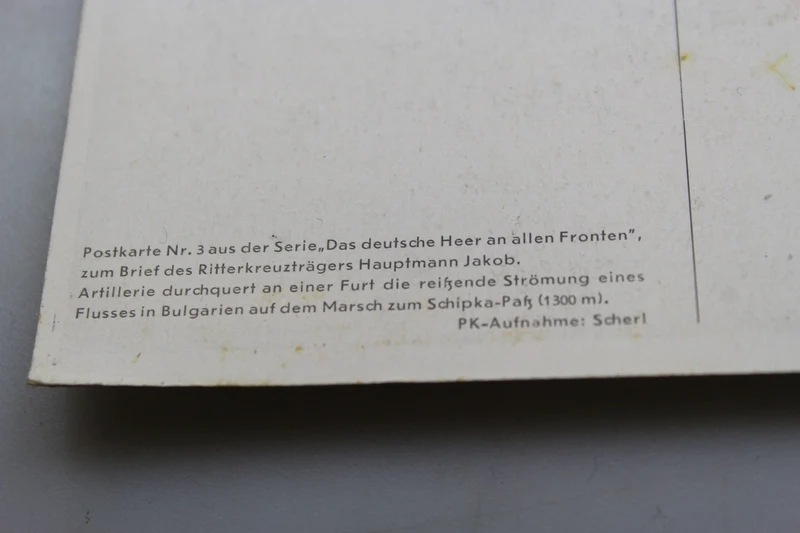 Postkartenserie „Das deutsche Heer an allen Fronten“