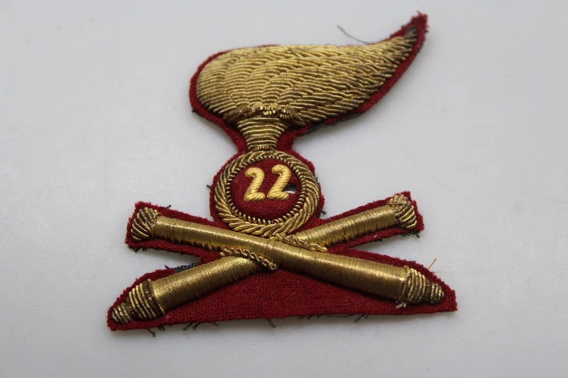 Fries für M.34-Kappe für Colonel Commander REI WW 2