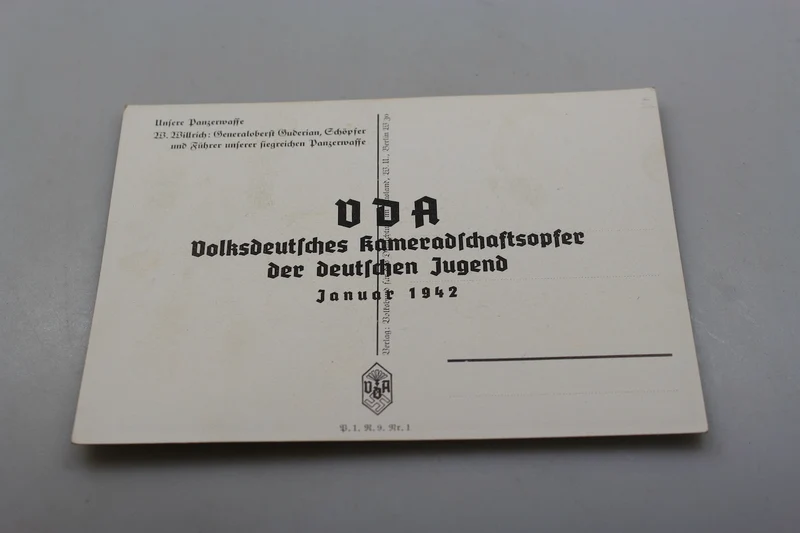 Postkarte Willrich „Gneraloberst Guderian“