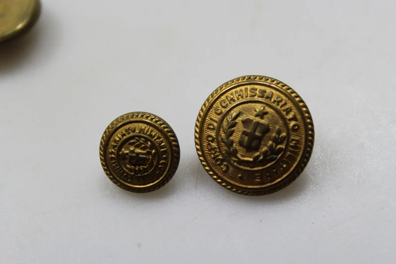 REI WW 34 Militärkommissariats-Offizier-Jackenknopf-Set 2