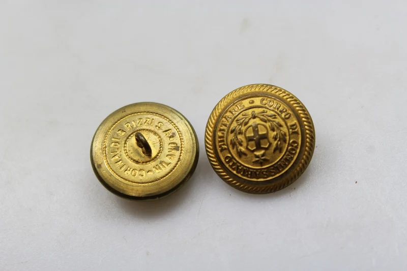 #6 REI WW 2 Mantelknöpfe des Militärkommissariats
