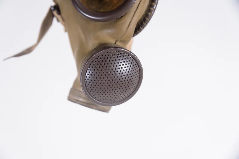 PC-40 Gasmaske aus dem 2. Weltkrieg