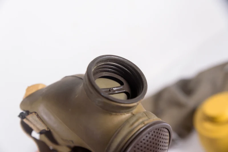 PC-40 Gasmaske aus dem 2. Weltkrieg