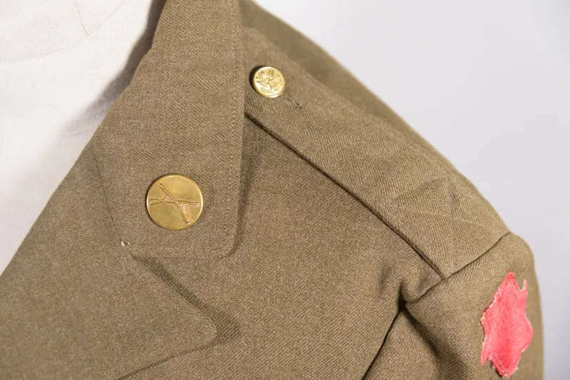 Dienstjacke der US Army aus dem 2. Weltkrieg