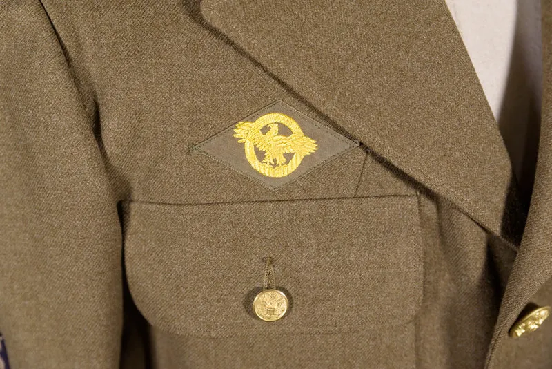 Dienstjacke der US Army aus dem 2. Weltkrieg