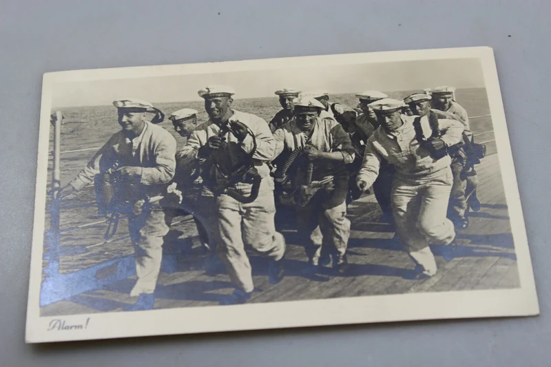 Postkarte der Kriegsmarine 2. Weltkrieg