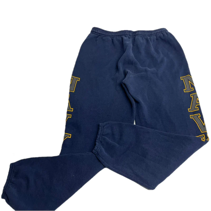 US Military Surplus Vintage Reflective US Navy Sweatpants blau