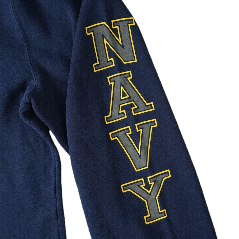 US Military Surplus Vintage Reflective US Navy Sweatpants blau