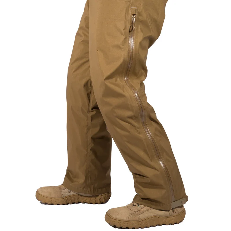 US Military Surplus Beyond Clothing A6 Gore-Tex® Rain Pants coyote