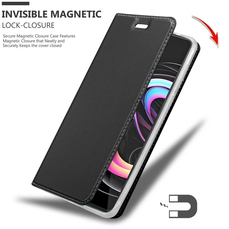 Cadorabo Hülle kompatibel mit Motorola EDGE 20 PRO / EDGE S PRO Schutzhülle mit Magnetverschluss, Standfunktion und Kartenfach