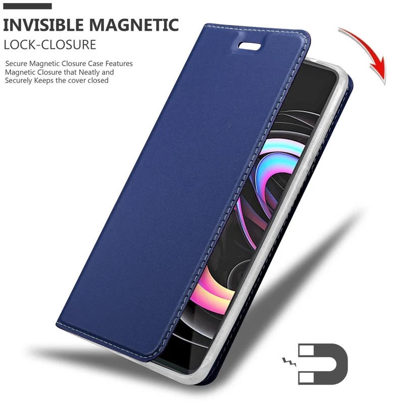 Cadorabo Hülle kompatibel mit Motorola EDGE 20 PRO / EDGE S PRO Schutzhülle mit Magnetverschluss, Standfunktion und Kartenfach