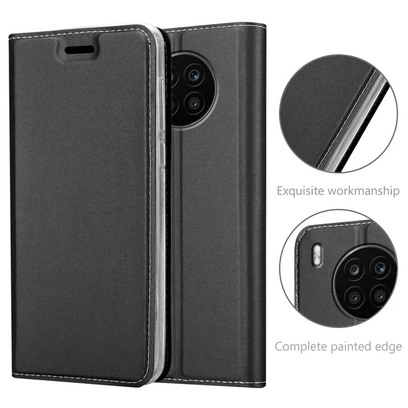 Cadorabo Hülle kompatibel mit Honor 50 LITE Schutzhülle mit Magnetverschluss, Standfunktion und Kartenfach