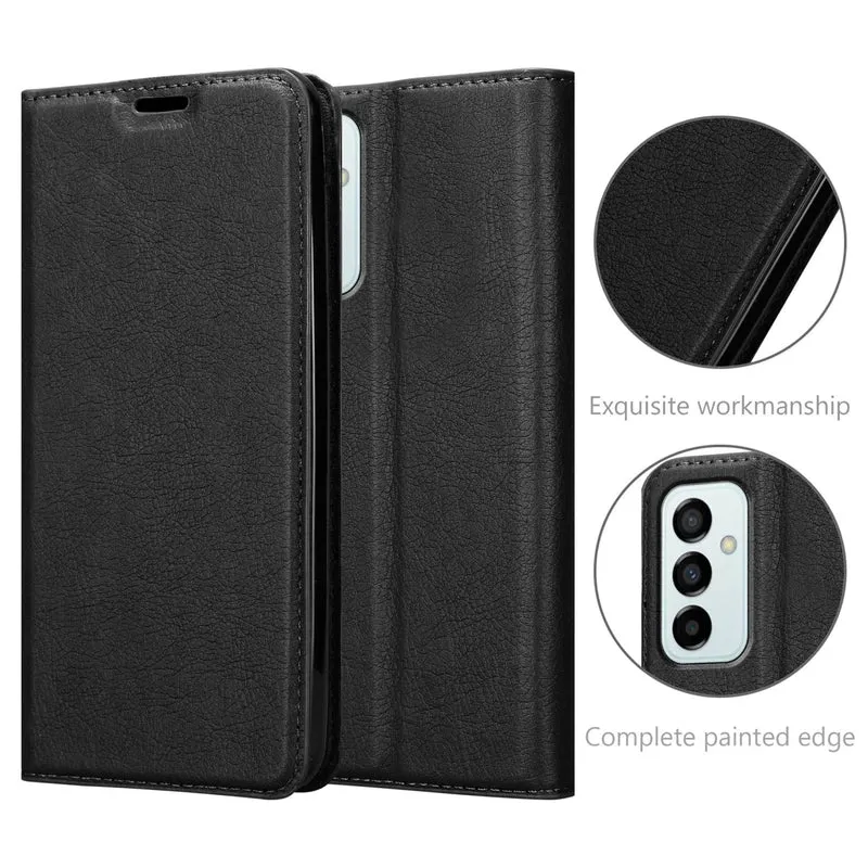 Cadorabo Hülle kompatibel mit Samsung Galaxy M23 5G Schutzhülle mit Magnetverschluss, Standfunktion und Kartenfach