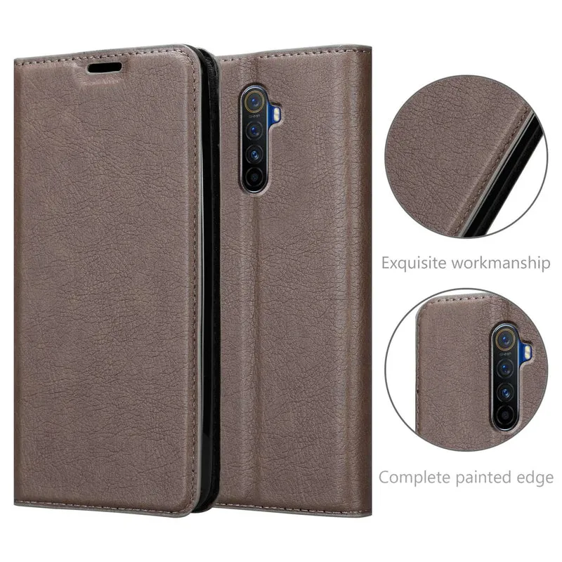 Cadorabo Hülle kompatibel mit Realme X2 PRO / Oppo Reno Ace Schutzhülle mit Magnetverschluss, Standfunktion und Kartenfach