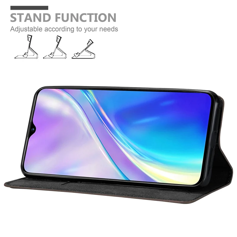 Cadorabo Hülle kompatibel mit Realme X2 / XT / Oppo K5 Schutzhülle mit Magnetverschluss, Standfunktion und Kartenfach
