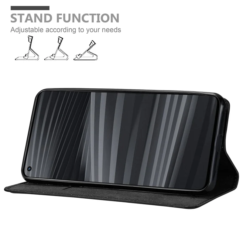 Cadorabo Hülle kompatibel mit Realme GT 2 / GT Neo 2 Schutzhülle mit Magnetverschluss, Standfunktion und Kartenfach