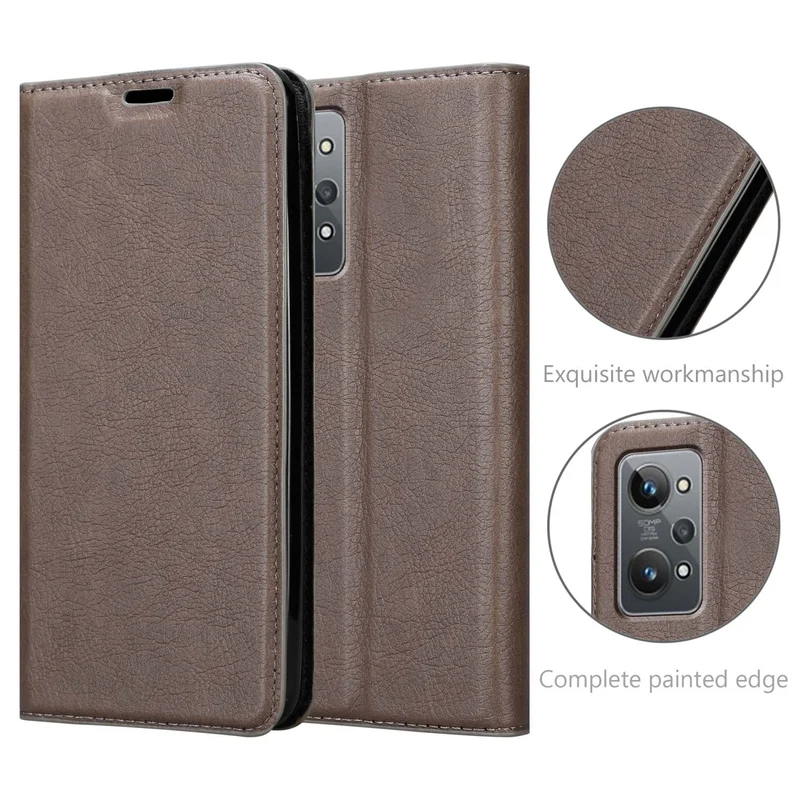 Cadorabo Hülle kompatibel mit Realme GT 2 / GT Neo 2 Schutzhülle mit Magnetverschluss, Standfunktion und Kartenfach