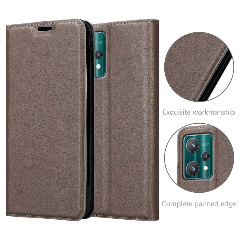 Cadorabo Hülle kompatibel mit Realme 9 5G / 9 PRO / V25 / Q5 / OnePlus Nord CE 2 LITE 5G Schutzhülle mit Magnetverschluss, Standfunktion und Kartenfach