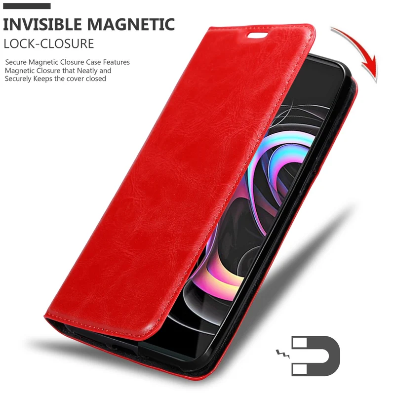 Cadorabo Hülle kompatibel mit Motorola EDGE 20 PRO / EDGE S PRO Schutzhülle mit Magnetverschluss, Standfunktion und Kartenfach