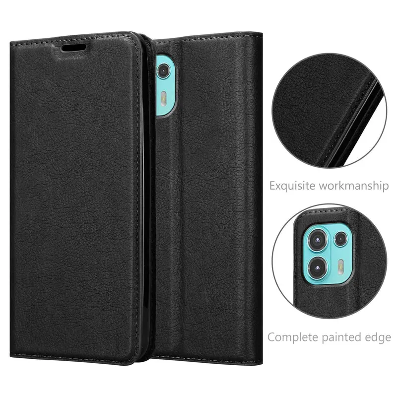 Cadorabo Hülle kompatibel mit Motorola EDGE 20 LITE / FUSION Schutzhülle mit Magnetverschluss, Standfunktion und Kartenfach