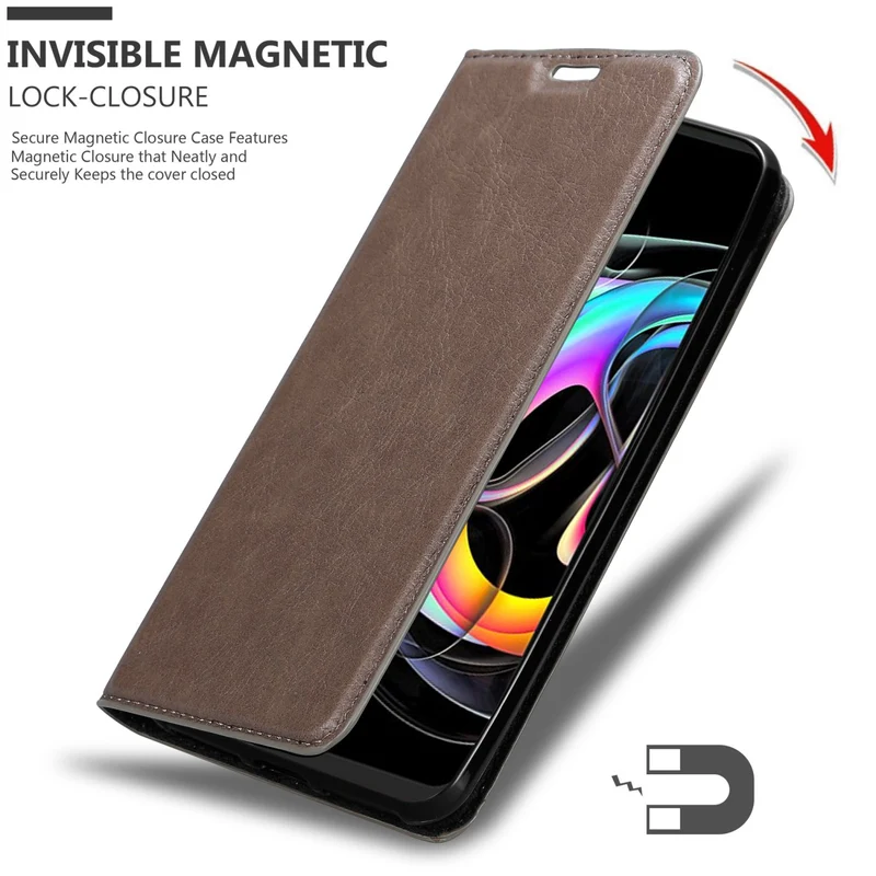 Cadorabo Hülle kompatibel mit Motorola EDGE 20 LITE / FUSION Schutzhülle mit Magnetverschluss, Standfunktion und Kartenfach