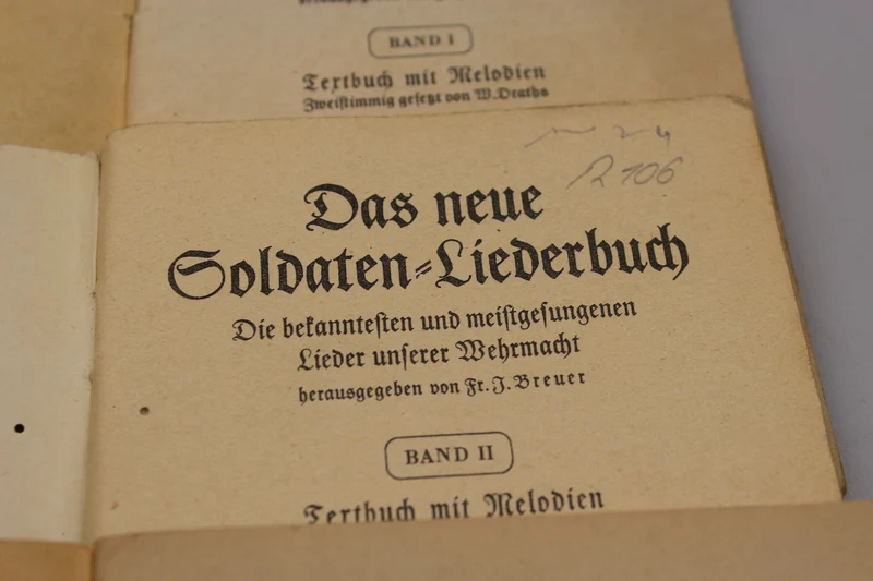 „Das neue Soldaten Liederbuch“ Band 1,2 und 3