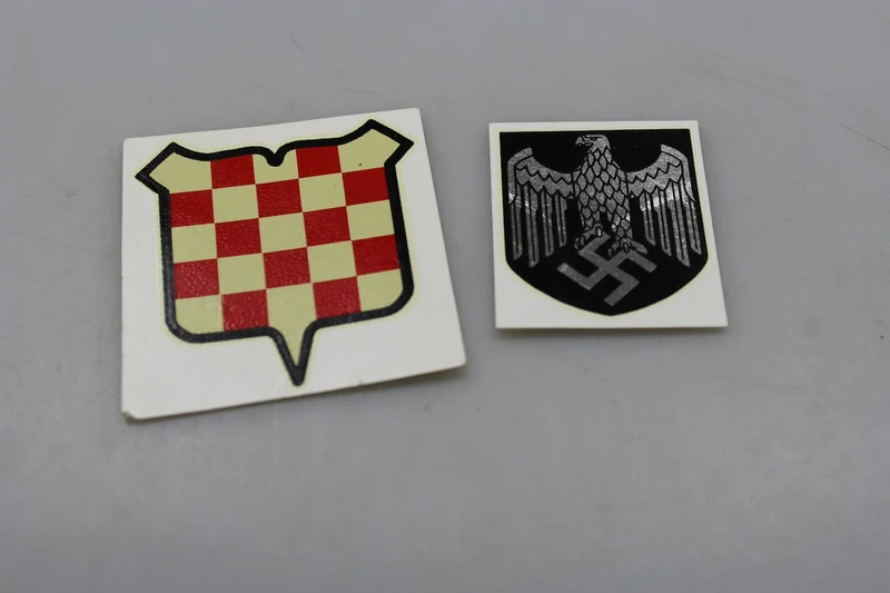 Repro-Paar kroatischer Freiwilligen-Helmaufkleber