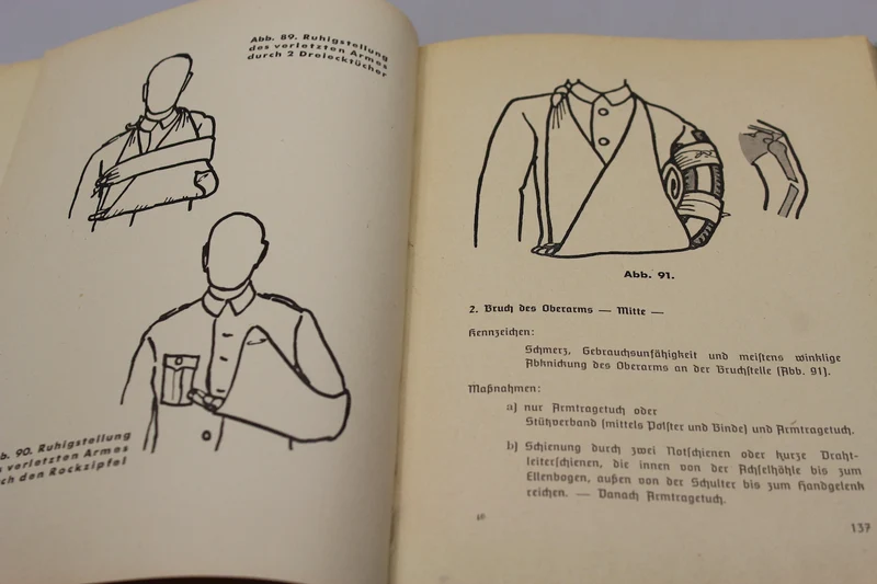 „Amtliches Unterrichtsbuch der Ersten Hilfe“ 1941